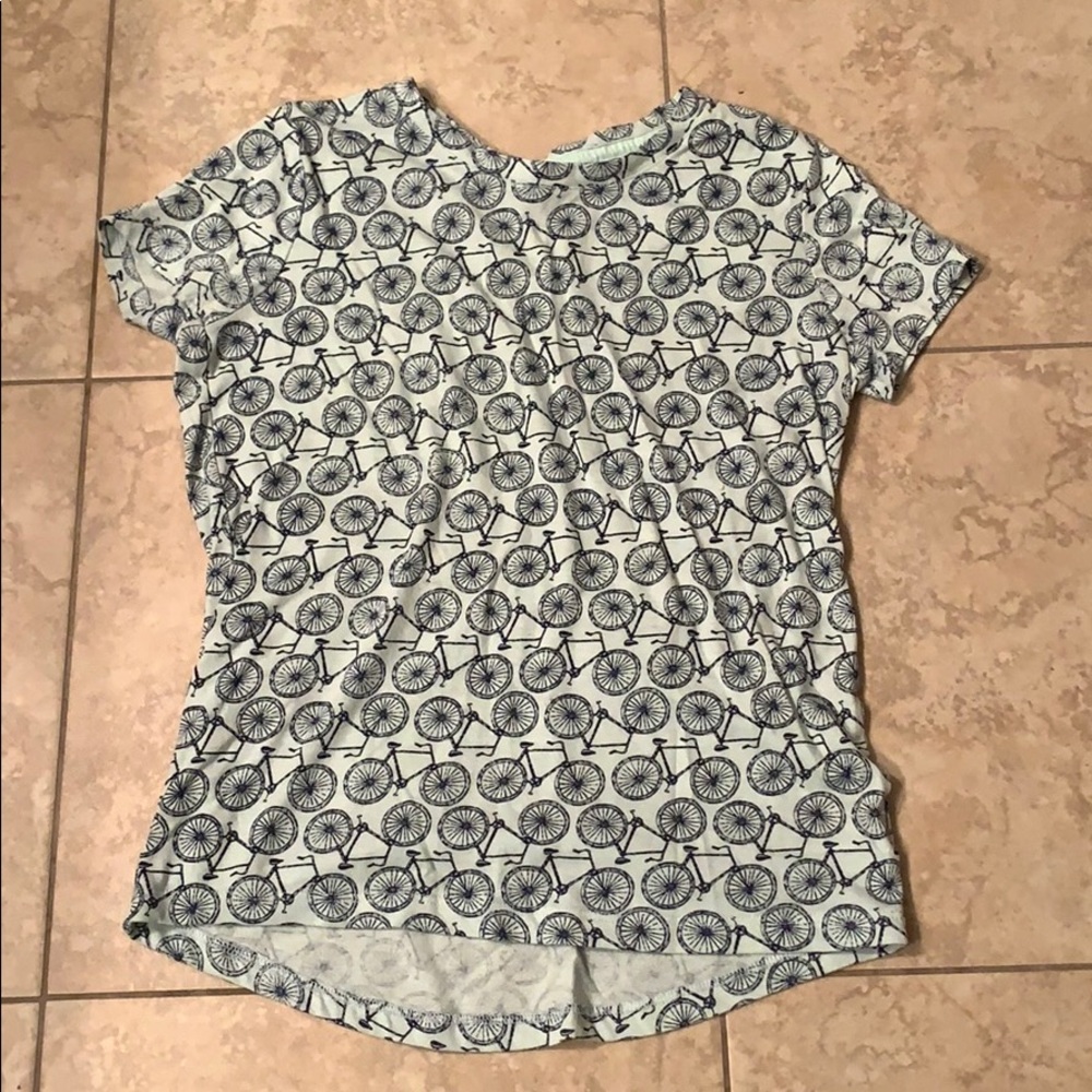 Old Navy Graphic Bicycle Top